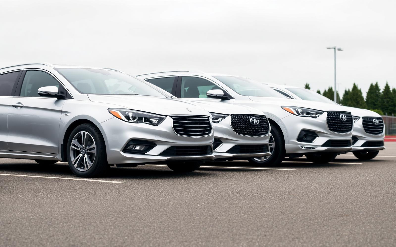 C2C Rental fleet ready for pickup in Langley, BC